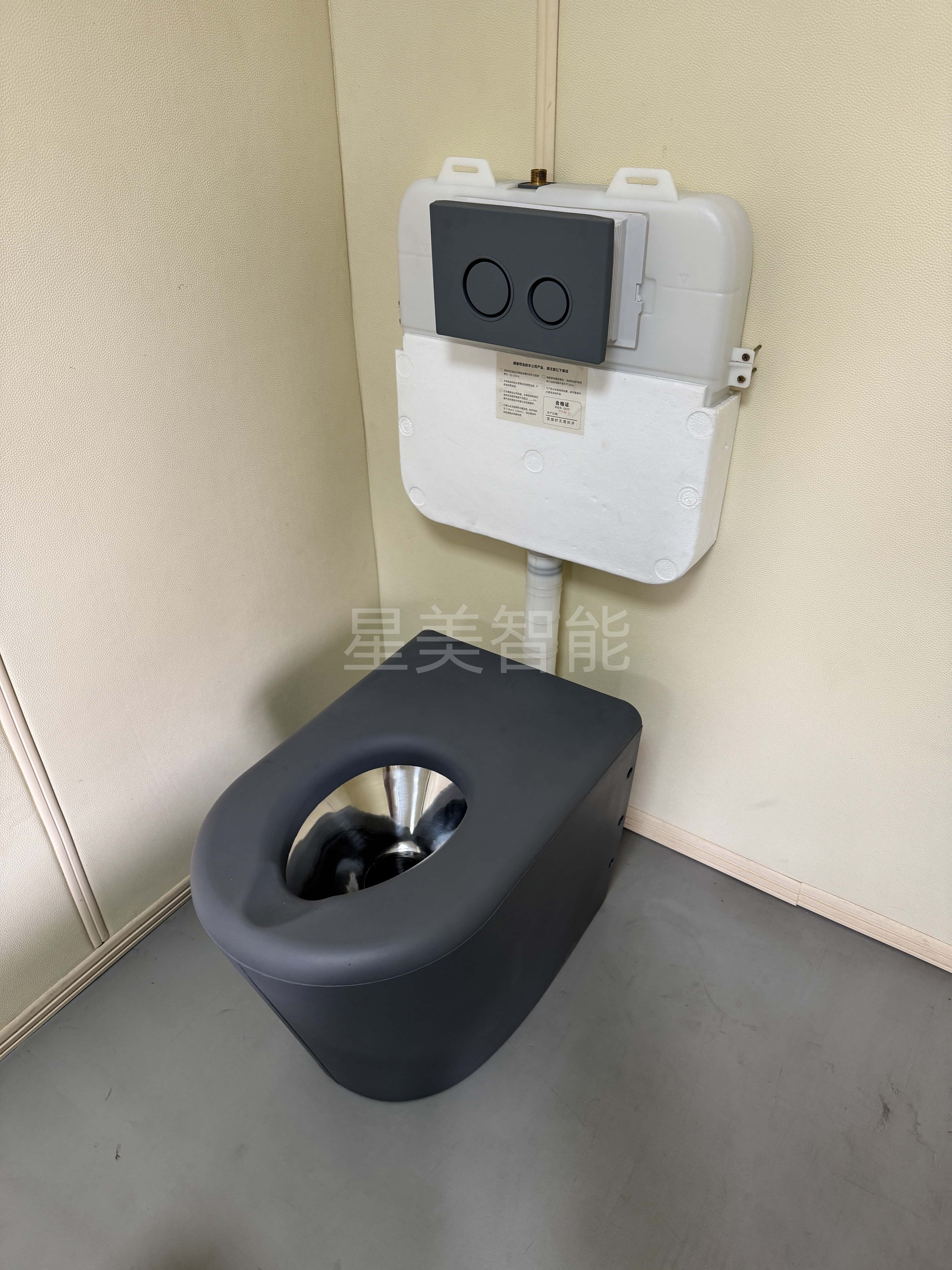 硅胶防撞马桶座便器不锈钢款
